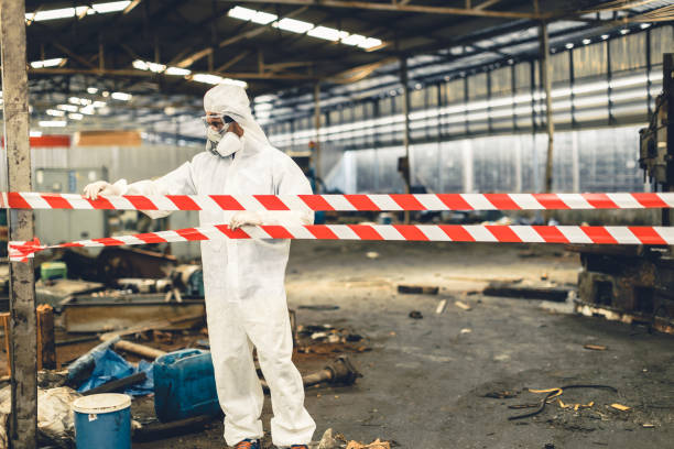 Professional Crime Scene Cleanup technician working in South Bend, NE